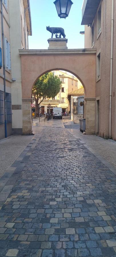 Beau Studio En Centre Ville Narbonne Bagian luar foto